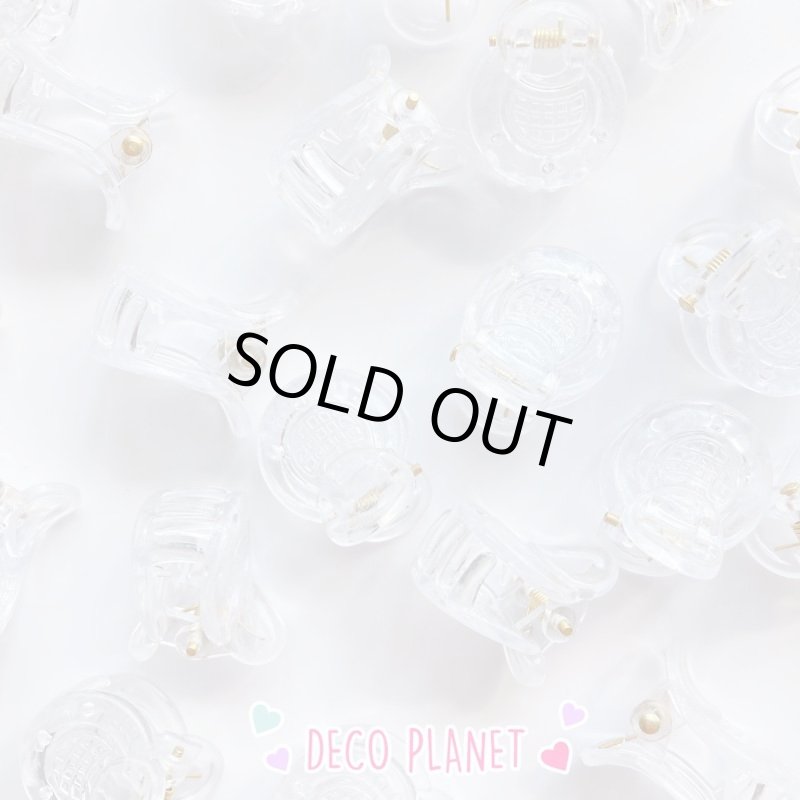 画像1: デコパがつけれるヘアクリップ (1)