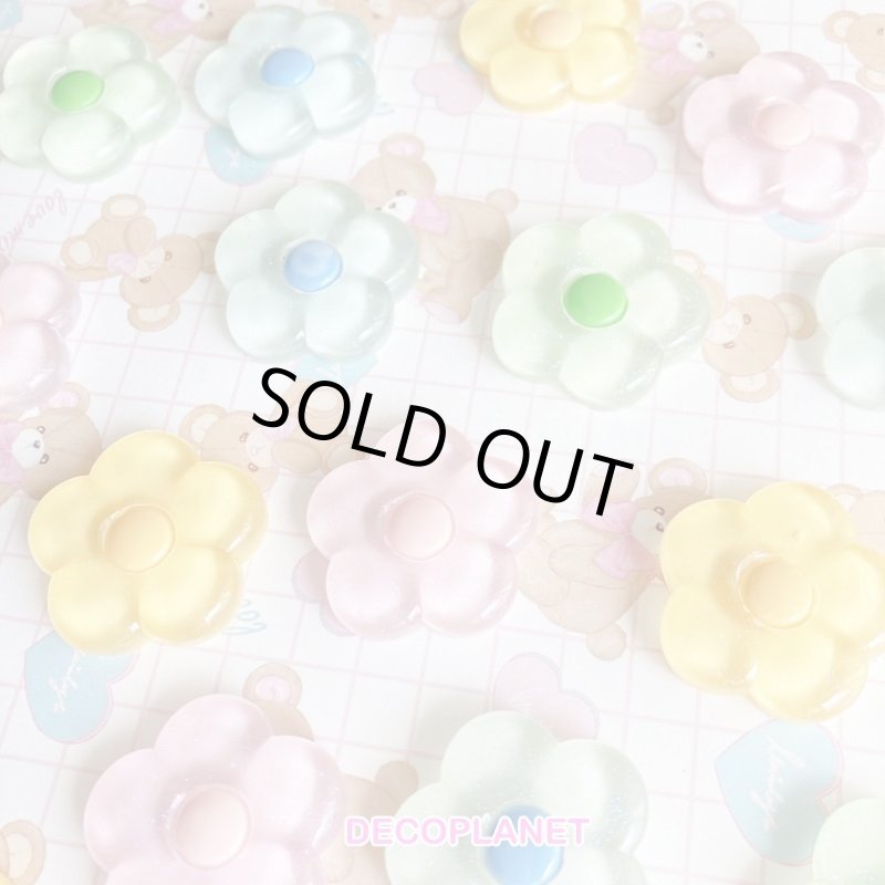 画像3: ラメ入り　大きめ　フラワー　※説明蘭必読 (3)