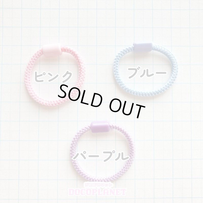 画像3: 台付き　ヘアゴム　パステル (3)