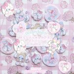 画像2: プラ板 　オリジナルキャラクター  白ワンちゃん　ピンクうさぎ (2)