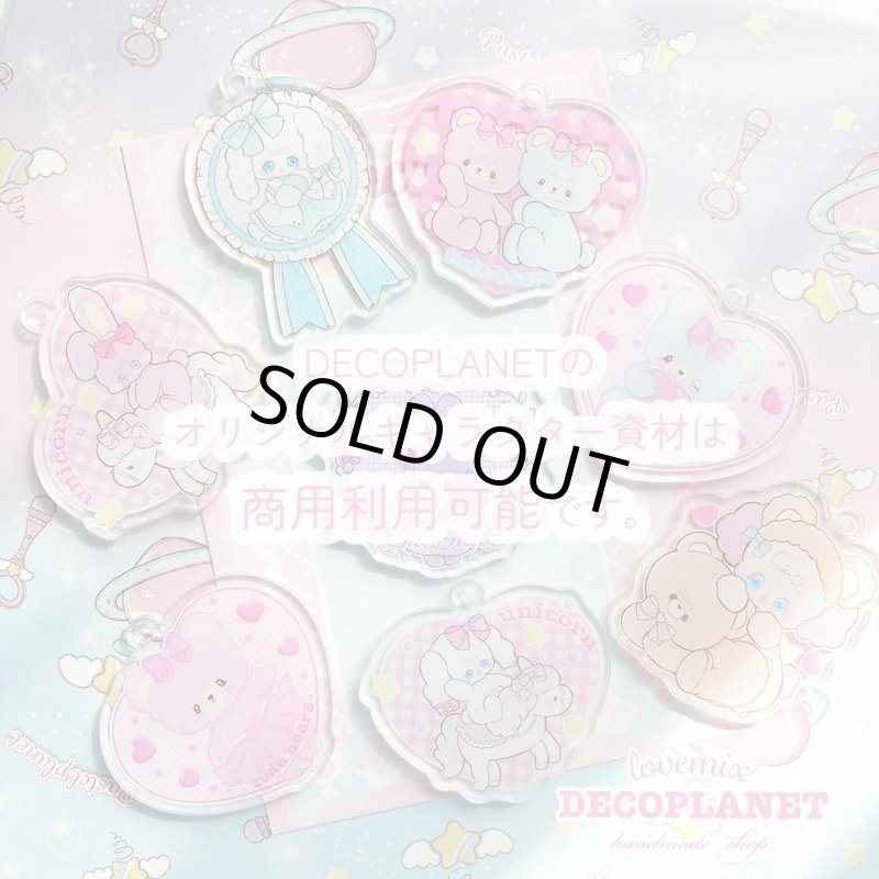 画像4: プラ板  オリジナルキャラクター  (4枚入り) (4)