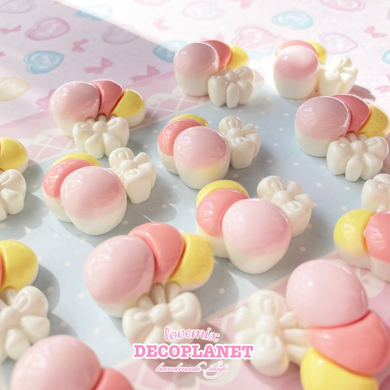 画像2: リボン 風船 パステル (2)