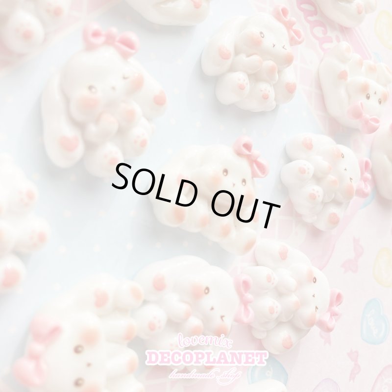 画像2:  垂れ耳　白うさぎ (2)