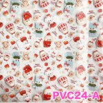 画像1: PVCシート　クリスマス　ラメあり (1)