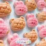 画像2: メロンパン風　ウサギ　くま　 (2)