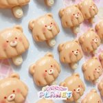 画像2: くまさん　棒チョコ　きのこ型 (2)
