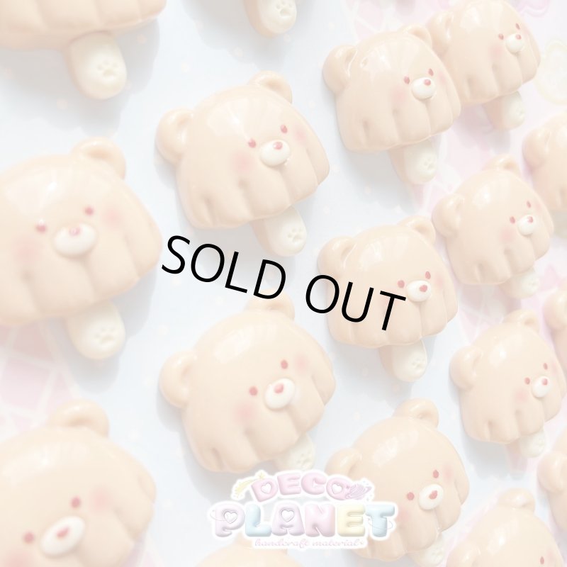 画像2: くまさん 棒チョコ きのこ型 (2)