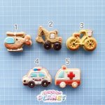 画像2: アイシングクッキー　乗り物 (2)