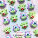 画像1: モンスター　黄緑　紫 (1)