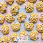 画像1: くまちゃん　生クリームいちご　メロンパン (1)