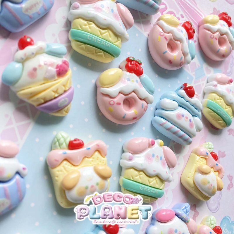 画像2: カラフル　カップケーキ　アイス　アニマル (2)