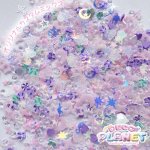 画像1: 再販☆  デコプラ　オリジナルミックス　シェル　パープル (1)