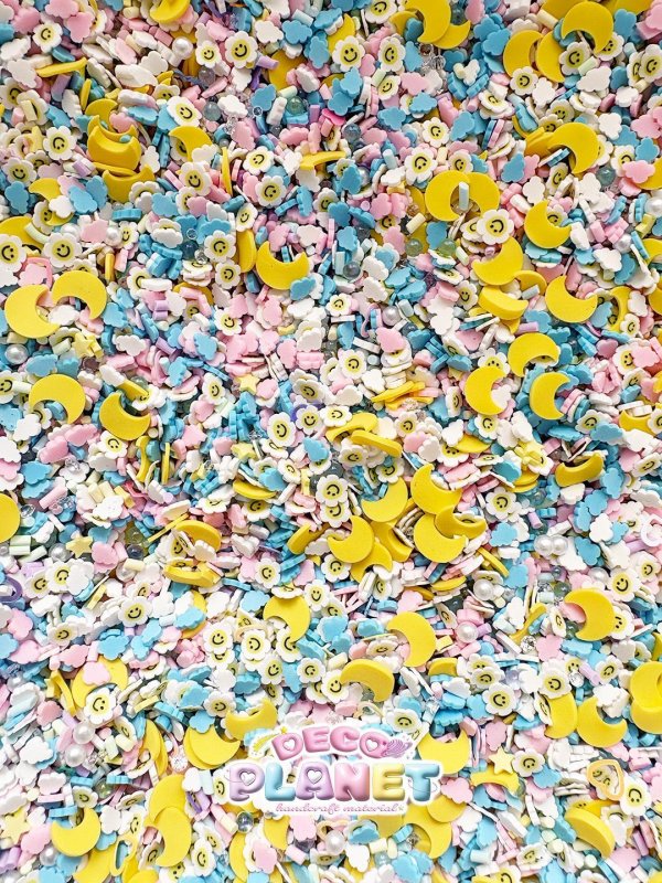 画像2: デコプラ　オリジナルミックス　雲の中のお花畑 (2)