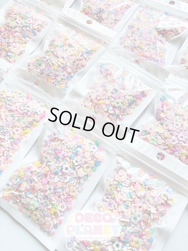 画像3: デコプラ　オリジナルミックス  いちごとお花のミックス (3)