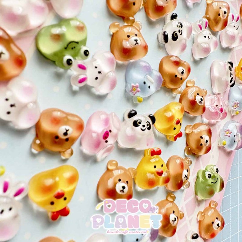 画像2: ランダム　ミニパーツ　いろいろアニマル (2)