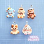 画像4: ベレー帽　チェック　アニマル (4)