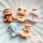 画像2: ベレー帽　チェック　アニマル (2)