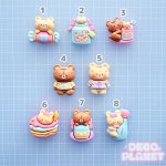 画像4: ブルー　ピンク　POP くま (4)