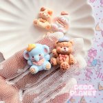 画像1: ベレー帽　チェック　アニマル (1)