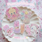 画像2: 白プラ　 Sweet Carnival Wonderlandシリーズ　１デザイン4枚セット (2)