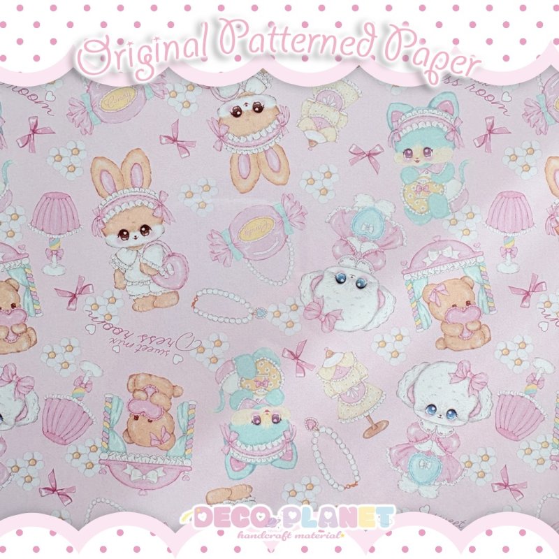 画像2: デザインペーパー　ドレスシリーズ　総柄 (2)