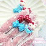 画像1: うさぎ　赤りぼん　青リボン (1)