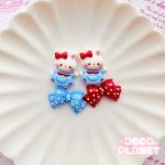 画像2: うさぎ　赤りぼん　青リボン (2)