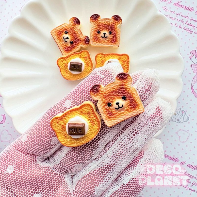 画像1: マシュマロチョコぱん　くまこげぱん (1)