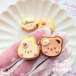 画像1: キュート　アニマル　かわいい　パン (1)