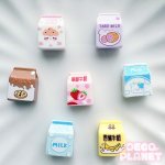 画像2: ミニミニ両面プリント　紙パック　ドリンク (2)