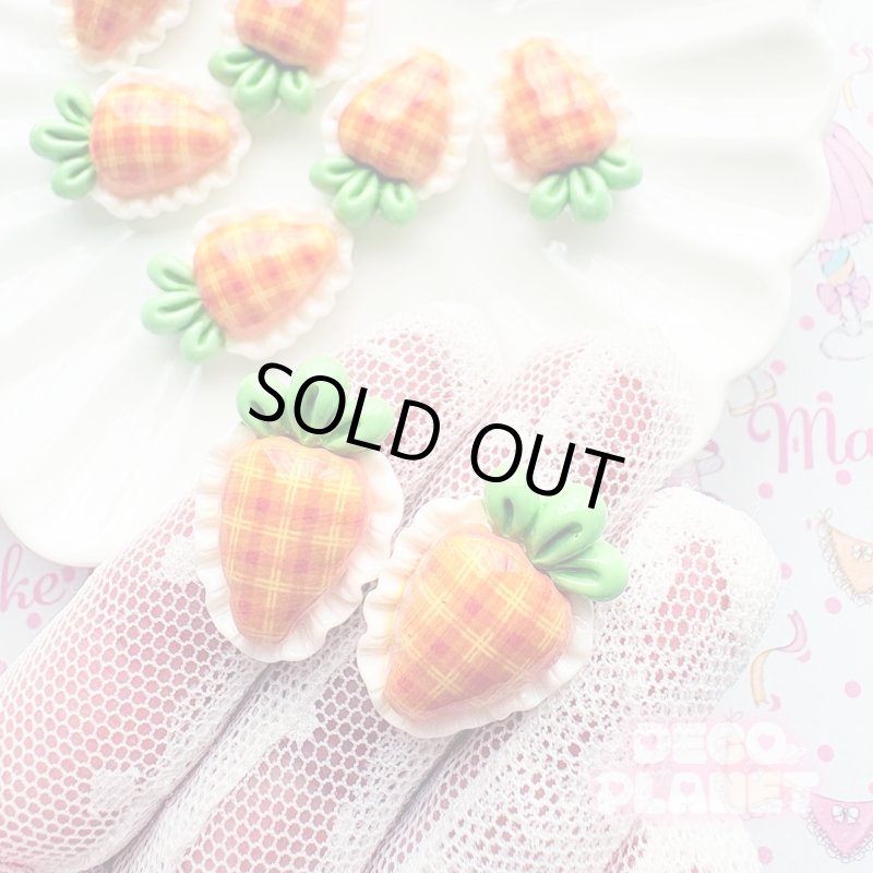 画像1: フリル　レース　にんじん (1)