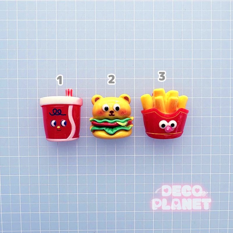 画像3: くまバーガー　コーラ　ポテト　 (3)