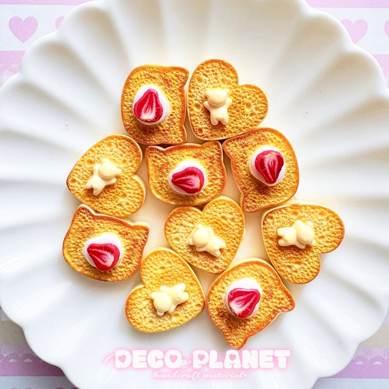 画像1: アニマル　食パン　ねこ苺　バターくま (1)