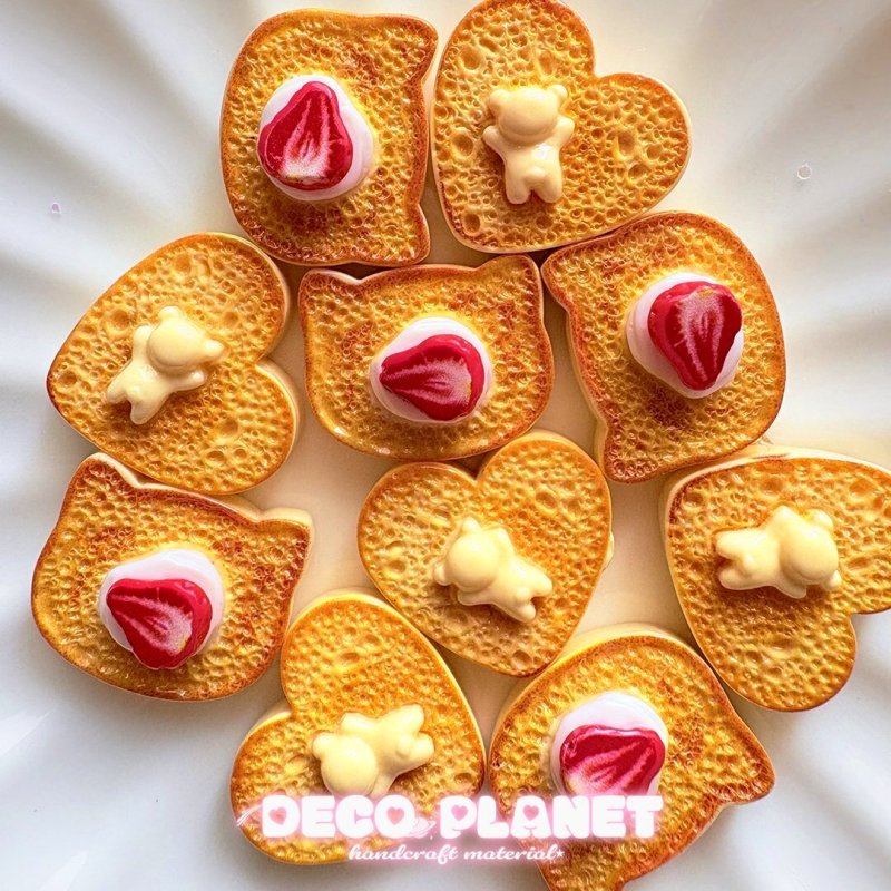 画像2: アニマル　食パン　ねこ苺　バターくま (2)