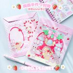 画像2: 手作り封筒　かわいいいちご (2)