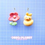 画像3: オーロラ加工　お花　アヒル (3)