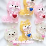 画像2: カラフル　ワンチャン　ピンク　黄色　白 (2)