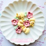 画像1: オーロラ加工　お花　アヒル (1)