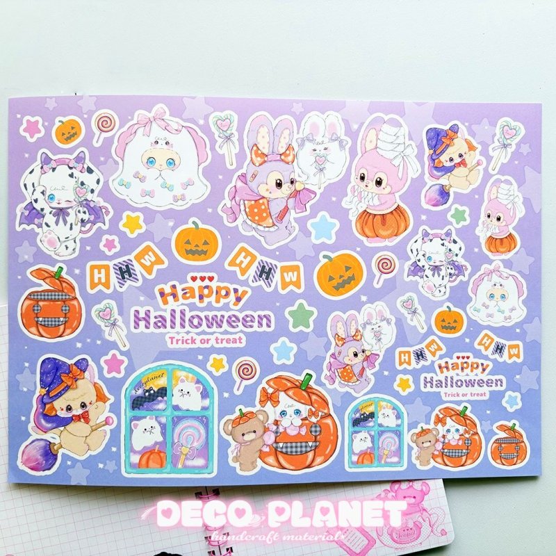 画像2: コラージュシート　Halloween (2)