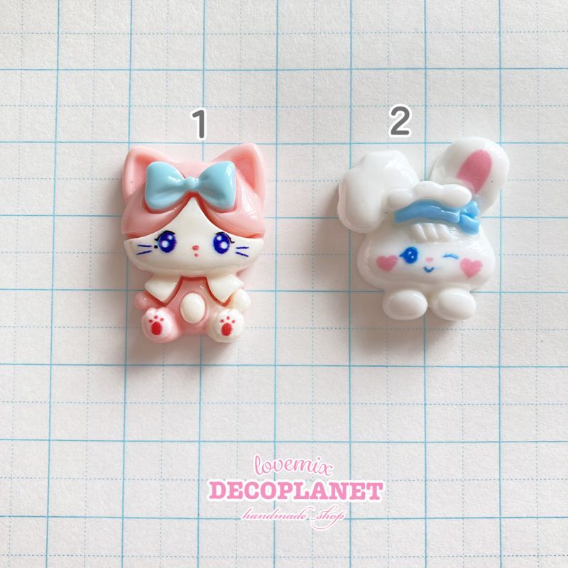 ぶたにゃんこ ぐでねこ まんまるうさぎ アクセサリーパーツ ぶたにゃんこ ぐでねこ まんまるうさぎ アクセサリーパーツ