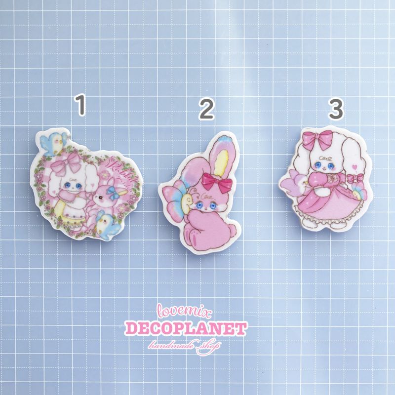 サンリオ、りぼん、などのプラバン （【専用】デコパーツ プラ板 